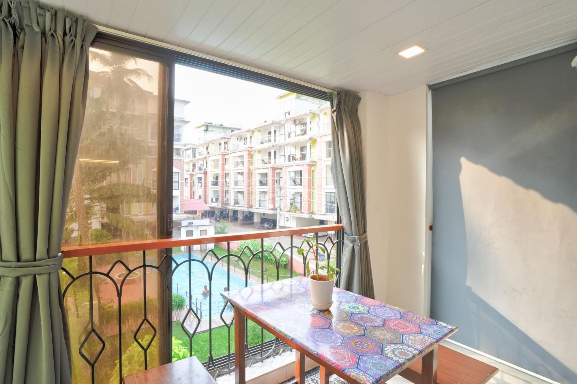 Amazing Pool View Candolim Goa 2Bhk Apartment 外观 照片