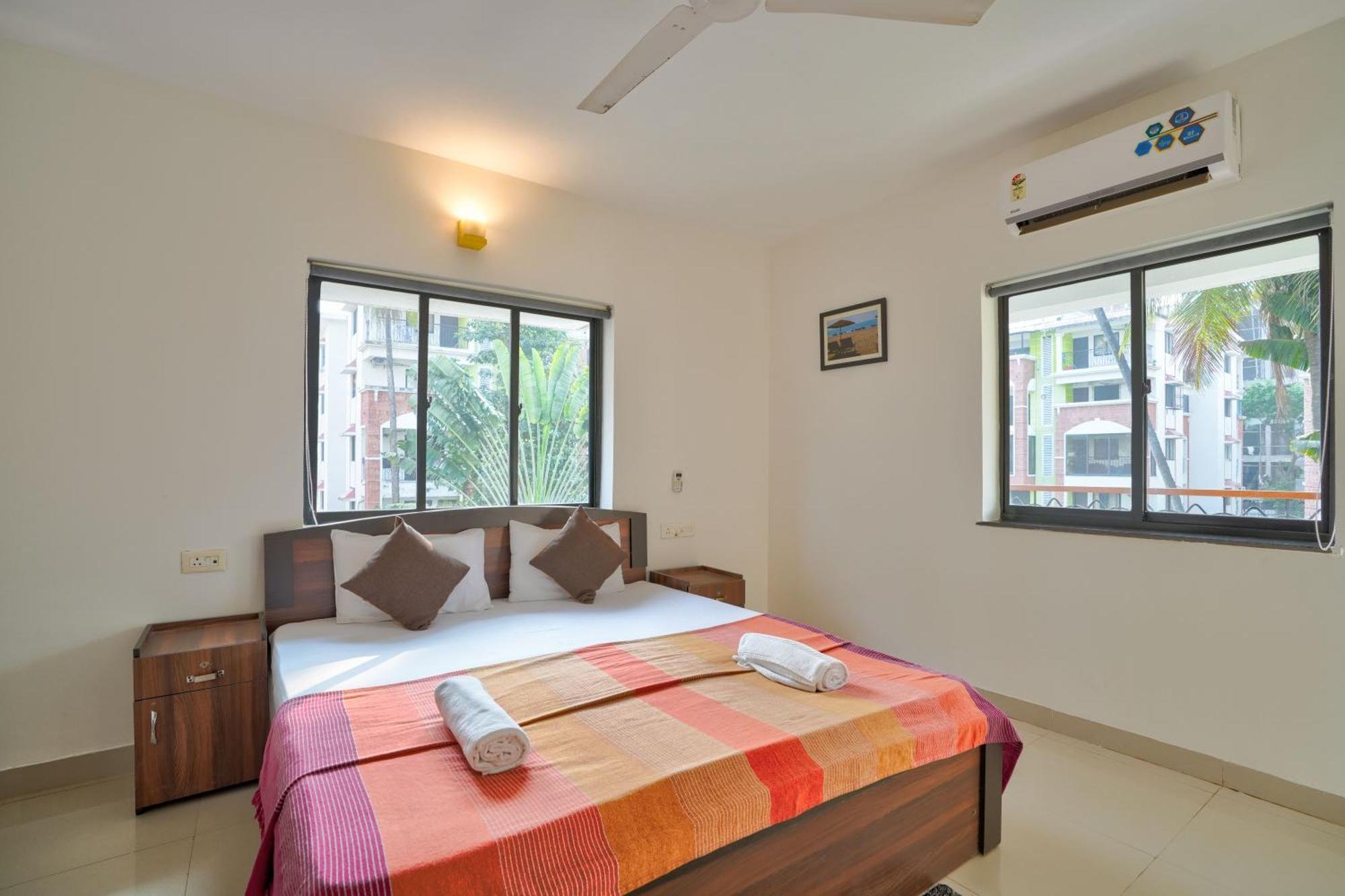 Amazing Pool View Candolim Goa 2Bhk Apartment 外观 照片